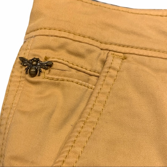 Abercrombie & Fitch Khaki Shorts Size 28 - Picture 3 of 5